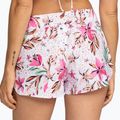 Szorty kąpielowe damskie ROXY Wave Printed 2 white happy tropical swim 6