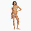 Góra od stroju kąpielowego ROXY Printed Beach Classics Tiki Tri anthracite palm song s 3
