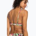 Góra od stroju kąpielowego ROXY Printed Beach Classics Wrap anthracite palm song s 4