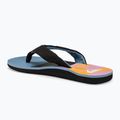 Japonki męskie Quiksilver Molokai Layback II blue/blue/orange 3