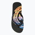 Japonki męskie Quiksilver Molokai Art II black/black/orange 5