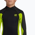 Pianka do pływania dziecięca Billabong 3/2 mm Foil Back Zip fluro lime 4