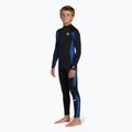 Pianka do pływania dziecięca Billabong 3/2 mm Foil Back Zip mid blue 3