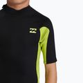 Pianka do pływania dziecięca Billabong 2/2 mm Foil Back Zip Spring fluro lime 5