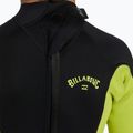 Pianka do pływania dziecięca Billabong 2/2 mm Foil Back Zip Spring fluro lime 6