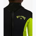 Pianka do pływania dziecięca Billabong 3/2mm Toddler Foil Back Zip fluro lime 5