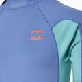 Pianka do pływania dziecięca Billabong 2/2 mm Foil Back Zip Spring cosmic blue 4