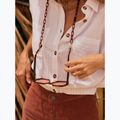 Okulary przeciwsłoneczne damskie ROXY Moraira shiny root beer/pink 9