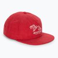 Czapka z daszkiem męska Quiksilver Cord Stretcher high risk red