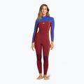 Pianka do pływania damska ROXY 4/3 mm Rise Chest Zip GBS pomegranate