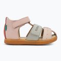 Sandały dziecięce Kickers Kick Bazar light pink/multicolor 2