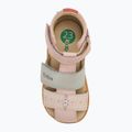 Sandały dziecięce Kickers Kick Bazar light pink/multicolor 5