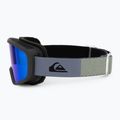 Gogle snowboardowe dziecięce Quiksilver Shredder Boy flint stone/blue ml 4
