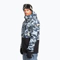 Kurtka snowboardowa męska Quiksilver Mission Printed Block puzzle camo ice flow 3