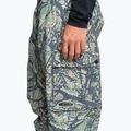 Spodnie snowboardowe męskie Quiksilver Snow Down Cargo woodland abstract sea spray 6