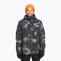 Kurtka snowboardowa męska Quiksilver Mission Printed puzzle camo sea spray