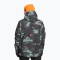 Kurtka snowboardowa męska Quiksilver Mission Printed puzzle camo sea spray 2