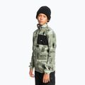 Bluza snowboardowa dziecięca Quiksilver Aker Half Zip Fleece shadow checks desert sage 4