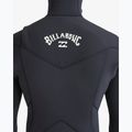 Pianka do pływania męska Billabong 5/4 mm Absolute Natural Chest Zip Hooded black 7
