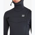 Pianka do pływania męska Billabong 5/4 mm Absolute Natural Chest Zip Hooded black 8