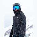 Kurtka snowboardowa dziecięca Quiksilver High In The Hood Printed high energy black reflective 5
