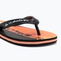 Japonki dziecięce Quiksilver Molokai Art 25 Youth fiery coral wordblock 7