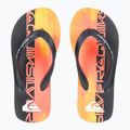 Japonki dziecięce Quiksilver Molokai Art 25 Youth fiery coral wordblock 2