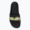 Klapki męskie Quiksilver Rivi Wordmark Slide II black rasta 5