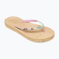 Japonki damskie ROXY South Beach III green/pink