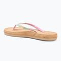 Japonki damskie ROXY South Beach III green/pink 3