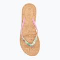 Japonki damskie ROXY South Beach III green/pink 5