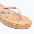 Japonki damskie ROXY South Beach III green/pink 7