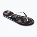 Japonki damskie ROXY Portofino III dc black multi camo