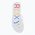 Japonki damskie ROXY Sandy III white/rainbow monogram 5