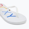 Japonki damskie ROXY Sandy III white/rainbow monogram 6