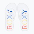 Japonki damskie ROXY Sandy III white/rainbow monogram 11