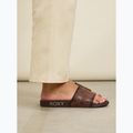 Klapki damskie ROXY Slippy IV brown combo 5