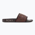 Klapki damskie ROXY Slippy IV brown combo 2