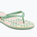 Japonki damskie ROXY Tahiti VII green/pink 7