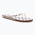 Japonki damskie ROXY Portofino III dc light brown/white