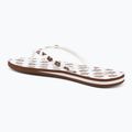 Japonki damskie ROXY Portofino III dc light brown/white 3