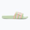Klapki damskie ROXY Slippy II green stripe 2