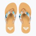 Japonki damskie ROXY Porto Raffia II blue depths 2