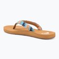 Japonki damskie ROXY Porto Raffia II blue depths 3
