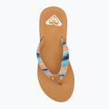 Japonki damskie ROXY Porto Raffia II blue depths 5