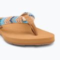 Japonki damskie ROXY Porto Raffia II blue depths 7