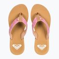 Japonki damskie ROXY Porto Raffia II raspberry 2