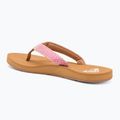 Japonki damskie ROXY Porto Raffia II raspberry 3