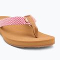 Japonki damskie ROXY Porto Raffia II raspberry 7