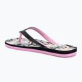 Japonki dziecięce ROXY Tahiti VII black/pink stencil 3